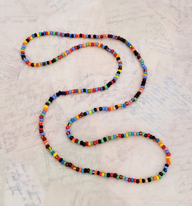 Czech Seed Bead Necklace by J Leslie Designs